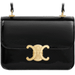 CELINE : Teen Garance bag in patent calfskin