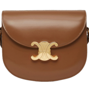 CELINE : Clea besace in shiny calfskin