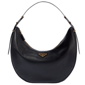 Prada : Arque Large leather shoulder bag