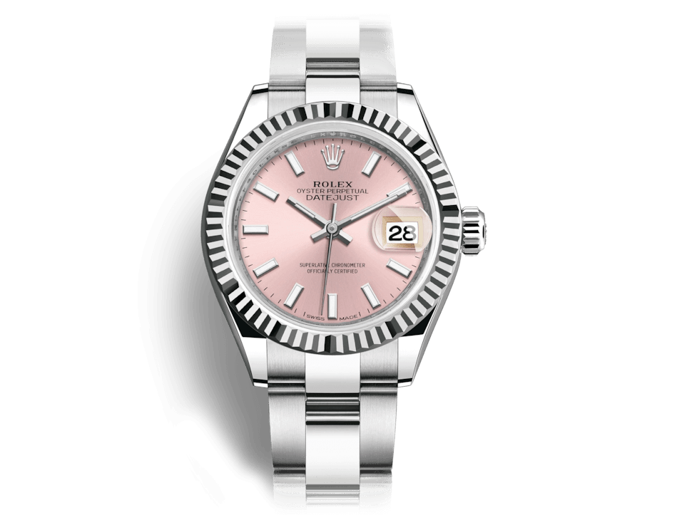 Rolex Pink Dial Ladies