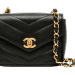 Chanel  CHANEL 1995 mini V-Stitch square shoulder bag