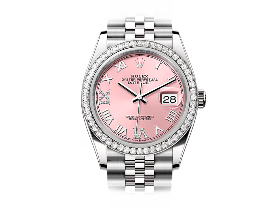 Rolex Pink Diamond Dial